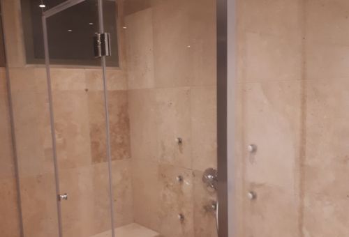 Remont łazienki - kabina prysznicowa